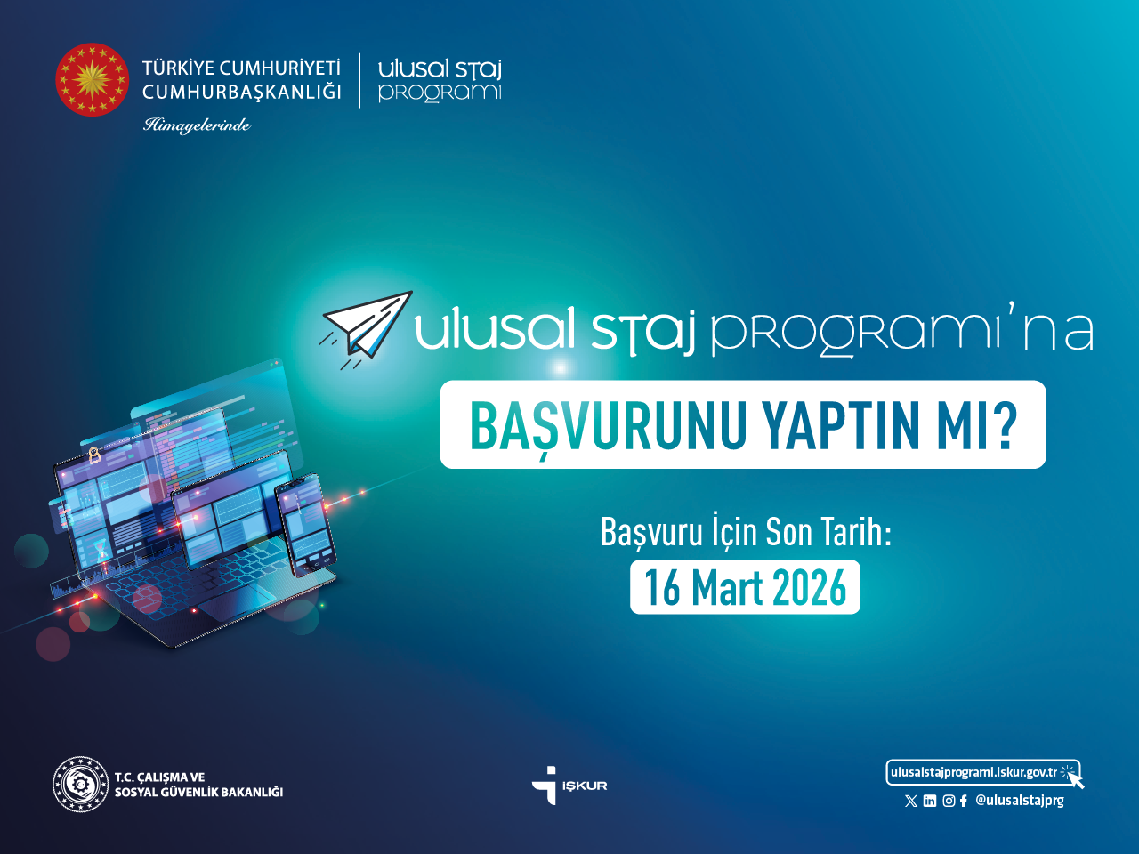 Ulusal Staj Programı Hk.